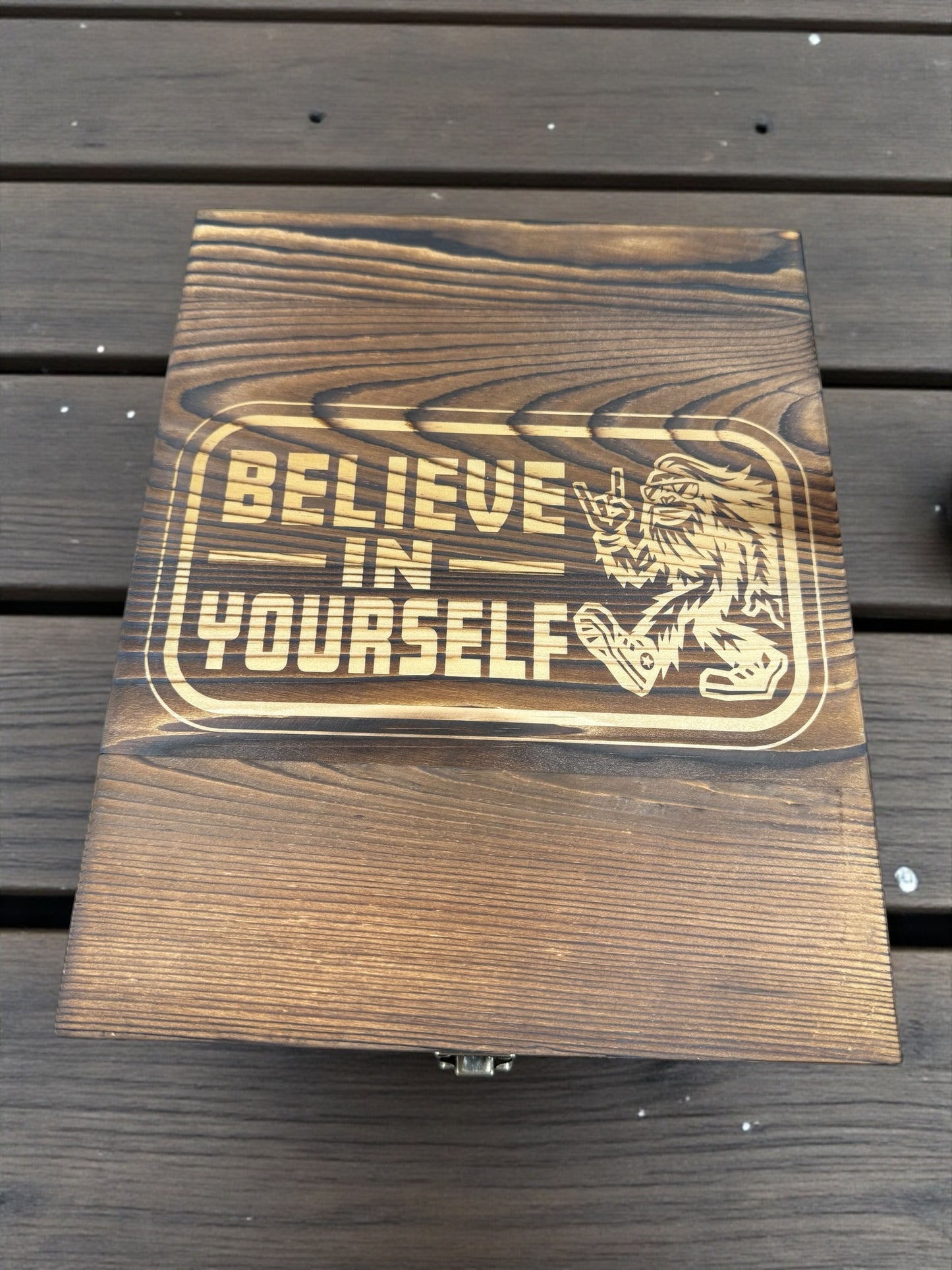 2 Glass Decanter Set-Believe in Yourself