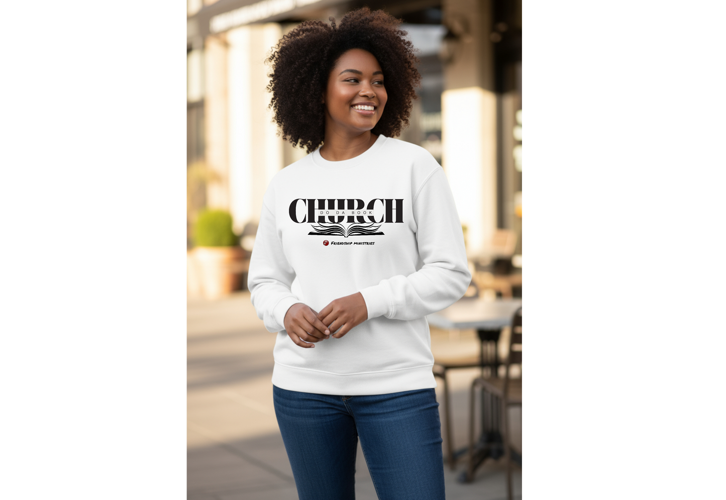 Do Da Book Church long-sleeve T-shirt