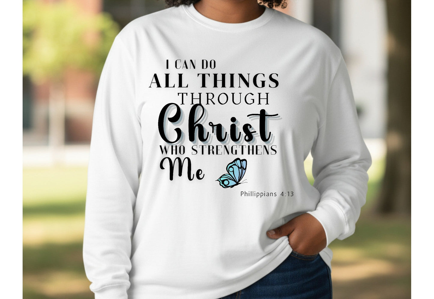 I Can Do all Things long-sleeve shirt