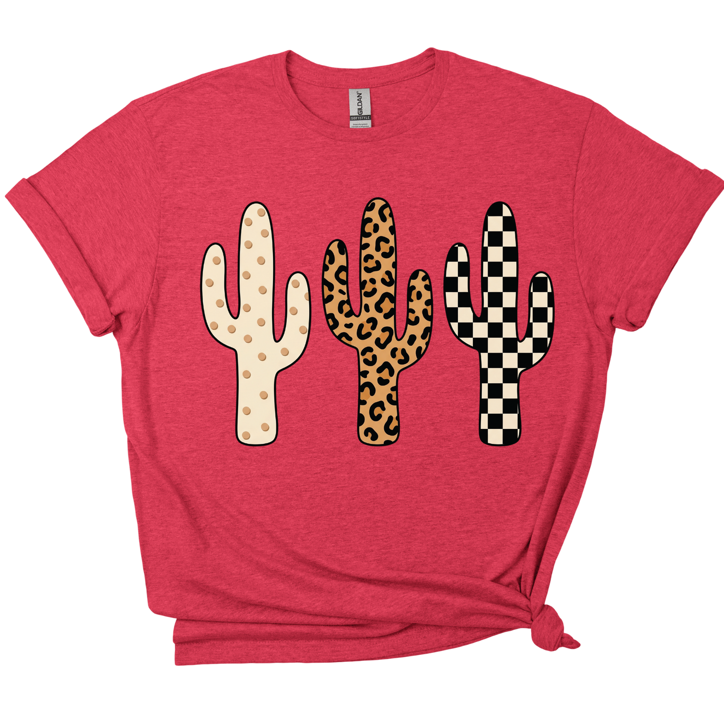 Painted Brush Stroke Cactus