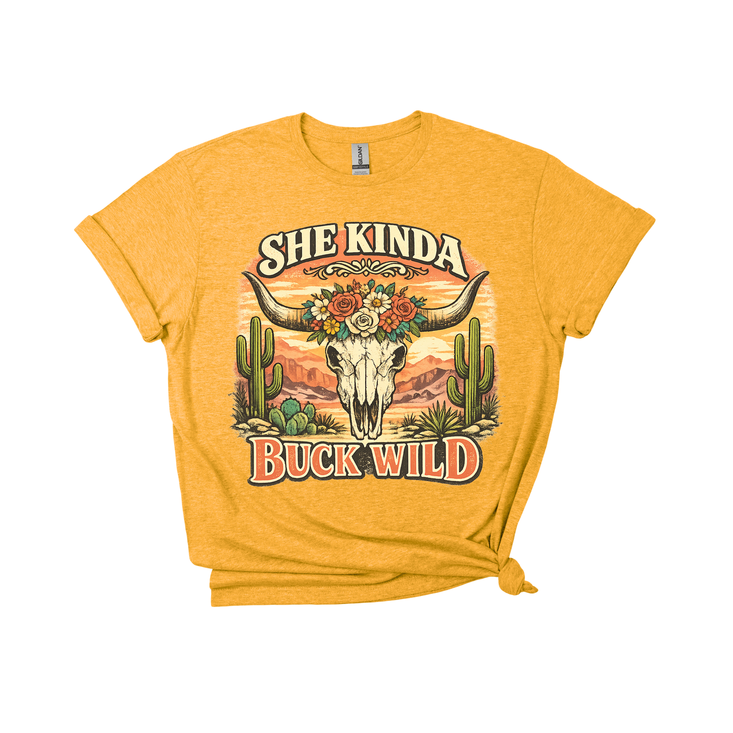 She Kinda Buck Wild T-Shirt