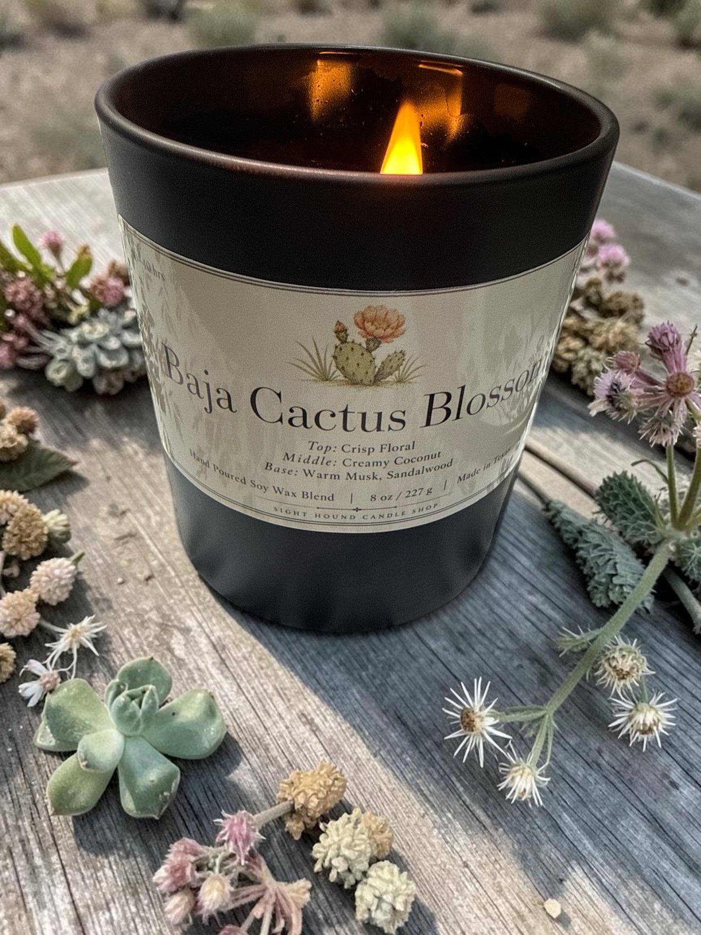 Baja Cactus Blossom Candle