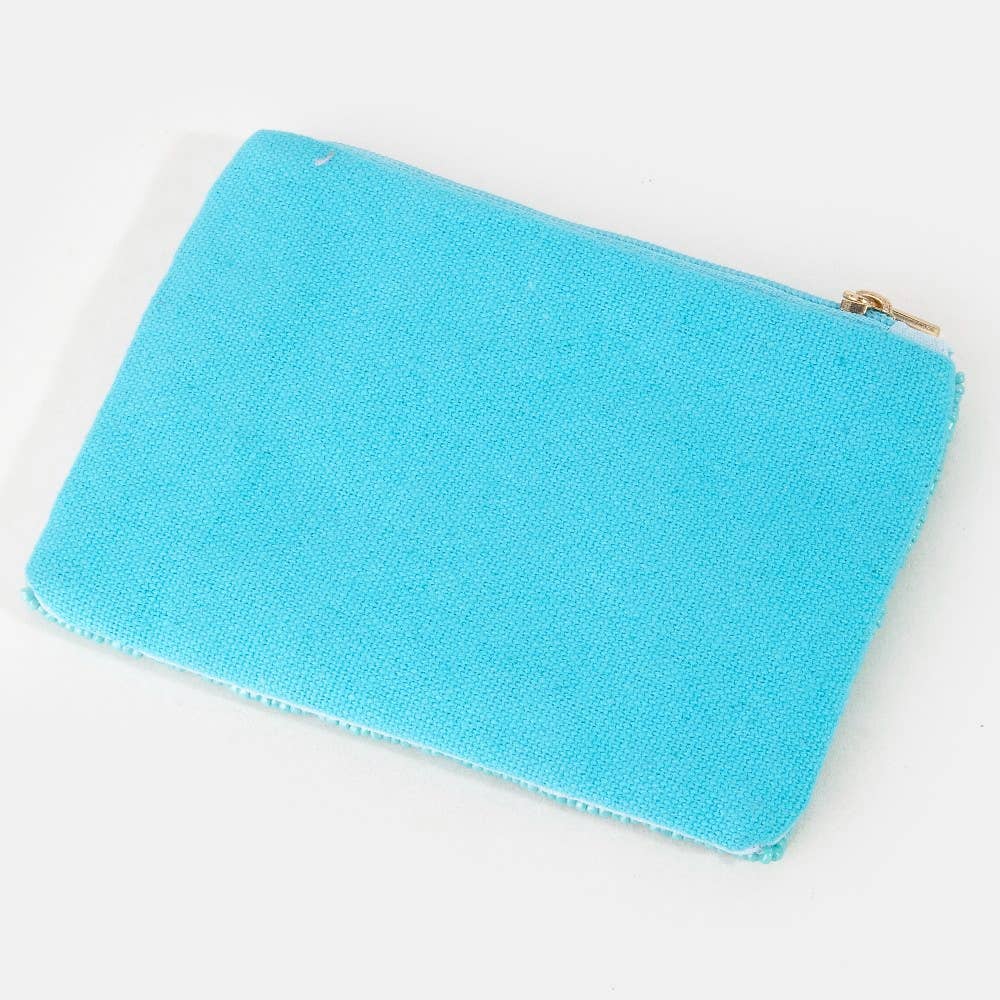 You Cant Afford Me Beaded Coin Purse