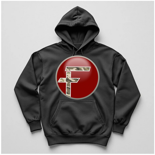 Friendship Logo Short Sleeve Hoodie Sweatshirt