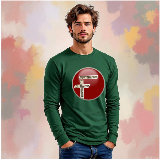 Friendship Logo Short Sleeve Long-sleeved T-Shirt Camo