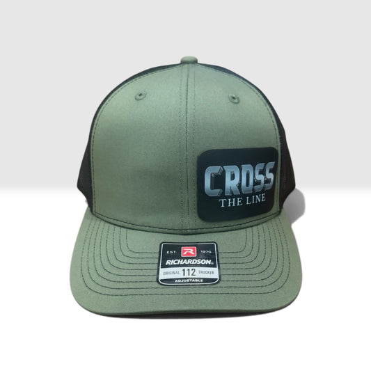 Cross The Line - Green/Black Richardson Hat