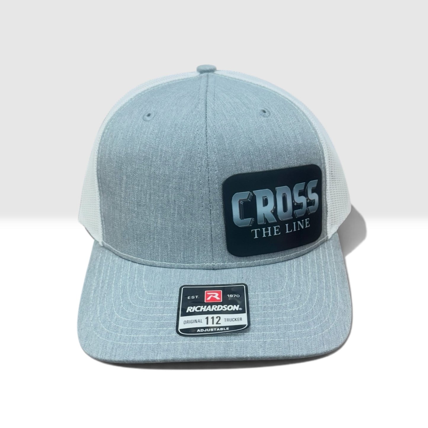 Cross The Line - Grey/Black Richardson Hat
