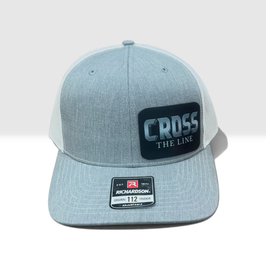 Cross The Line - Grey/Black Richardson Hat