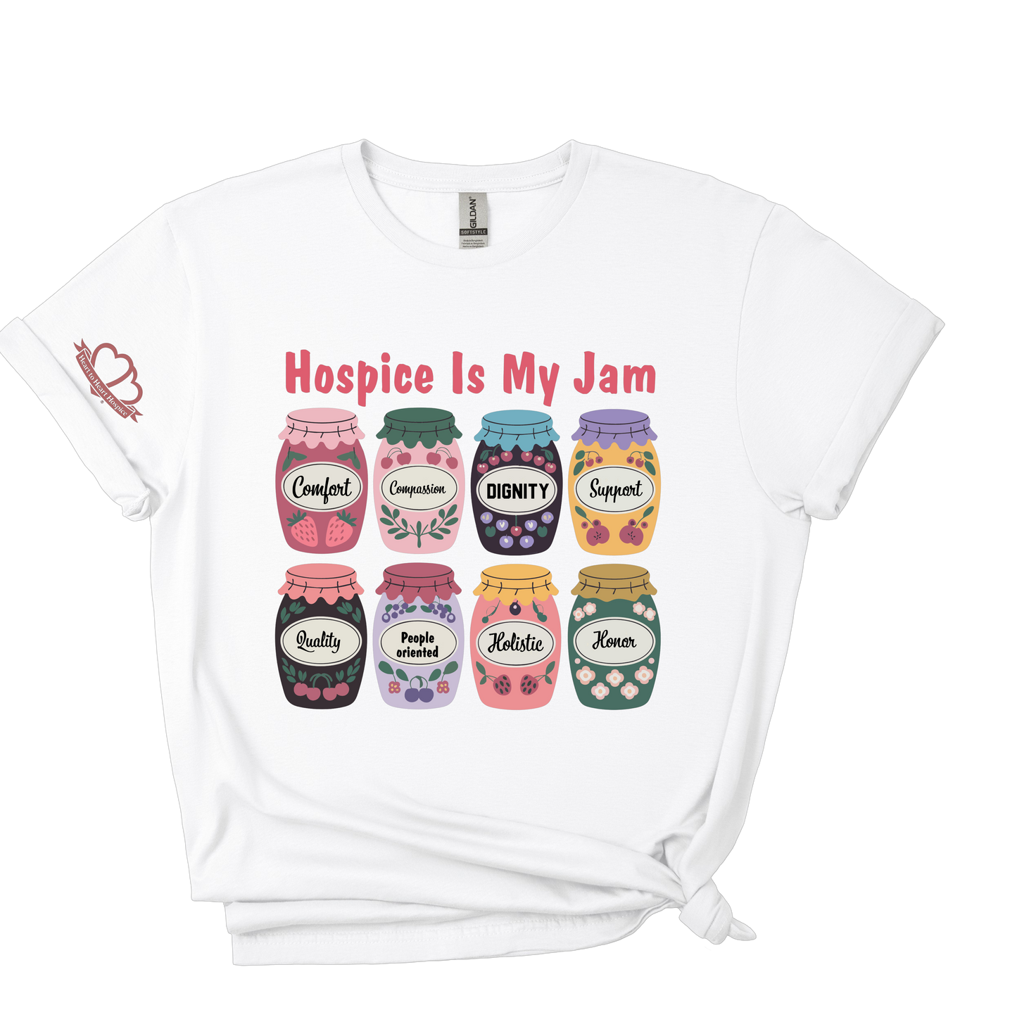 Hospice Is My Jam-Heart to Heart Hospice Tee