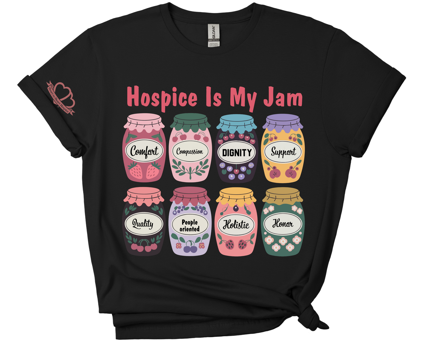 Hospice Is My Jam-Heart to Heart Hospice Tee