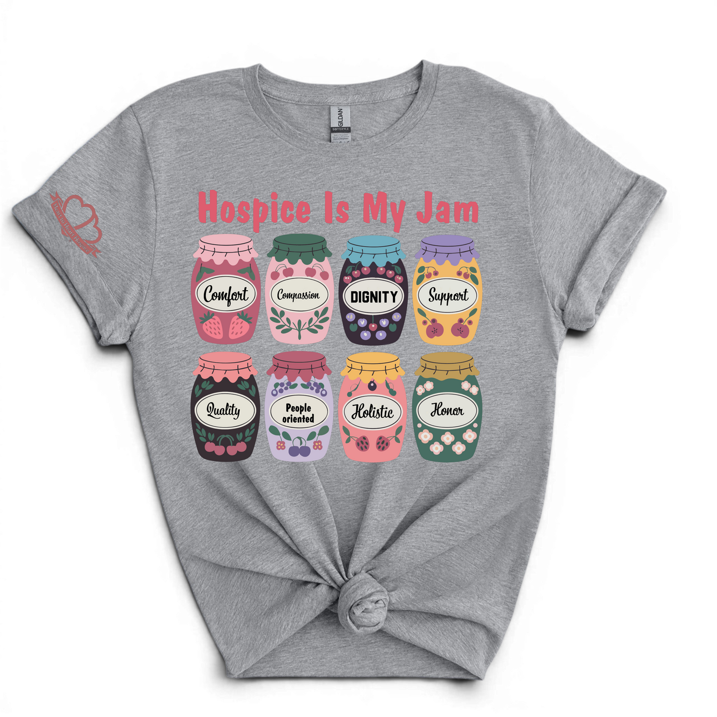 Hospice Is My Jam-Heart to Heart Hospice Tee