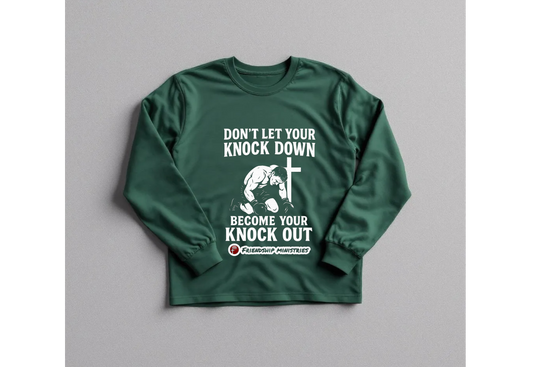 Don't Let Your Knock Down-2 Crew Neck Sweatshirt