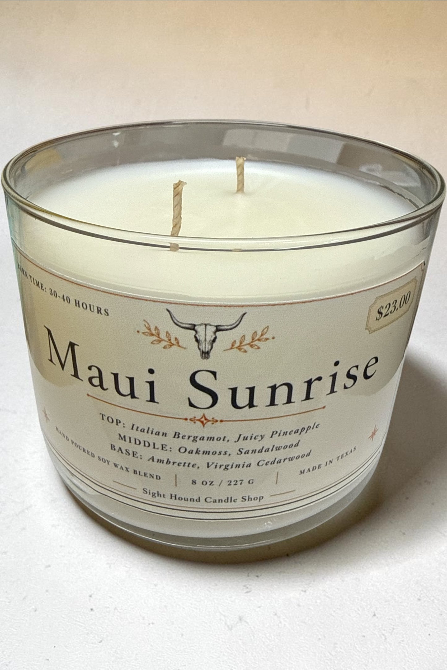Maui Sunrise Candle