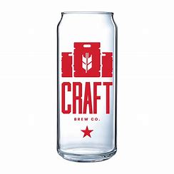 Tall glass can