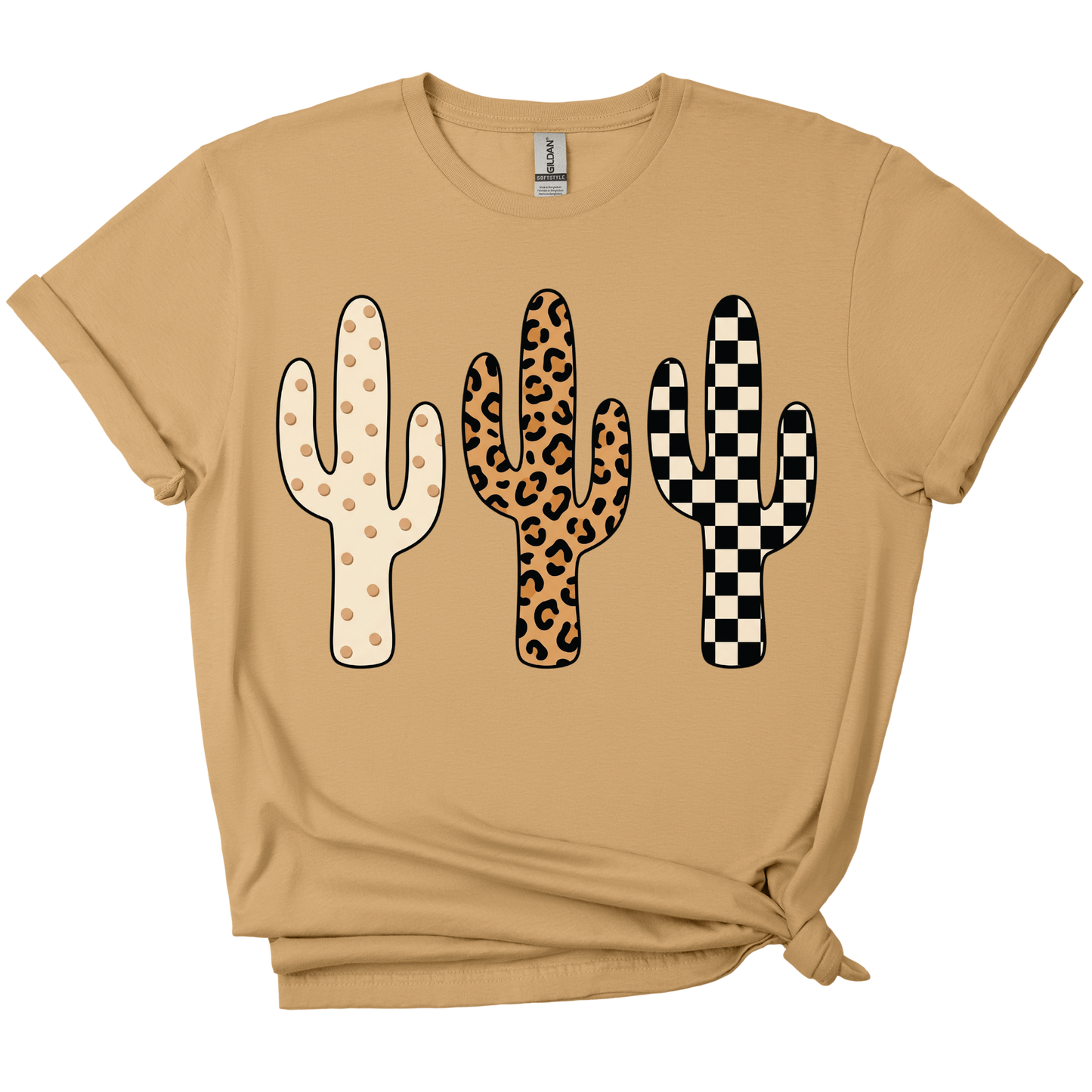 Painted Brush Stroke Cactus