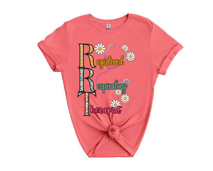 Respiratory Therapist T-Shirt/Stehoscope