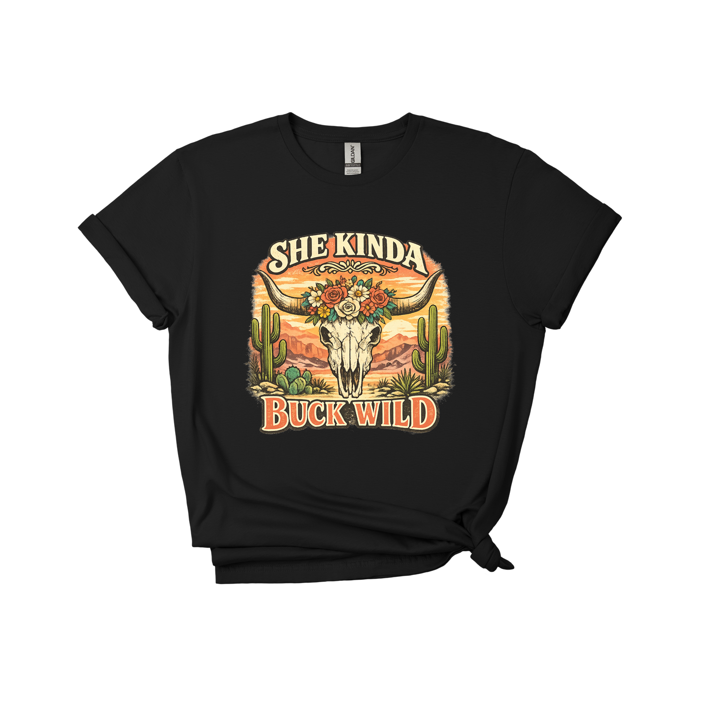 She Kinda Buck Wild T-Shirt