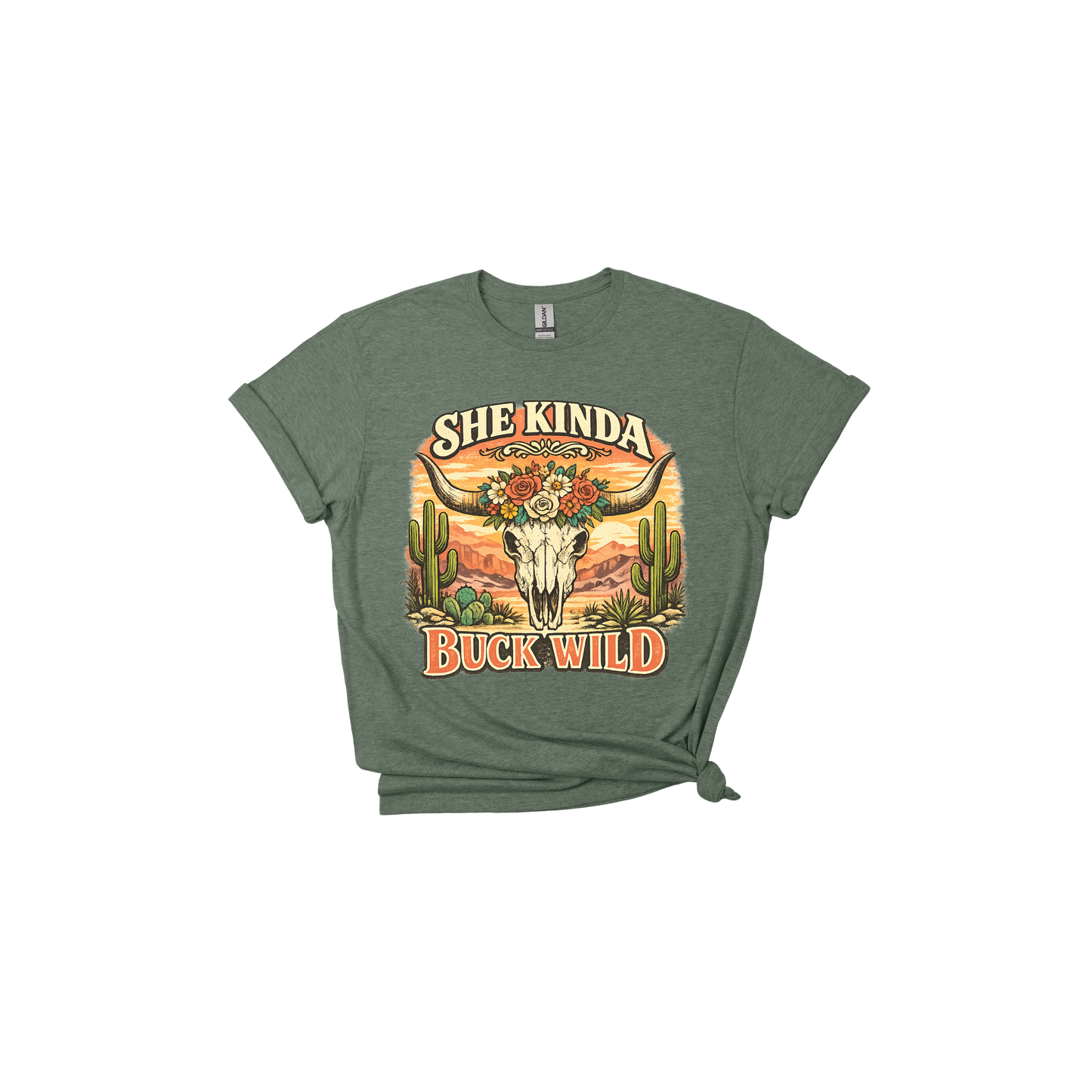 She Kinda Buck Wild T-Shirt