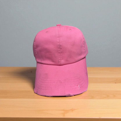 Distressed hat DT600 with Patch