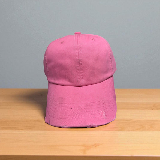 Distressed hat DT600 with Patch