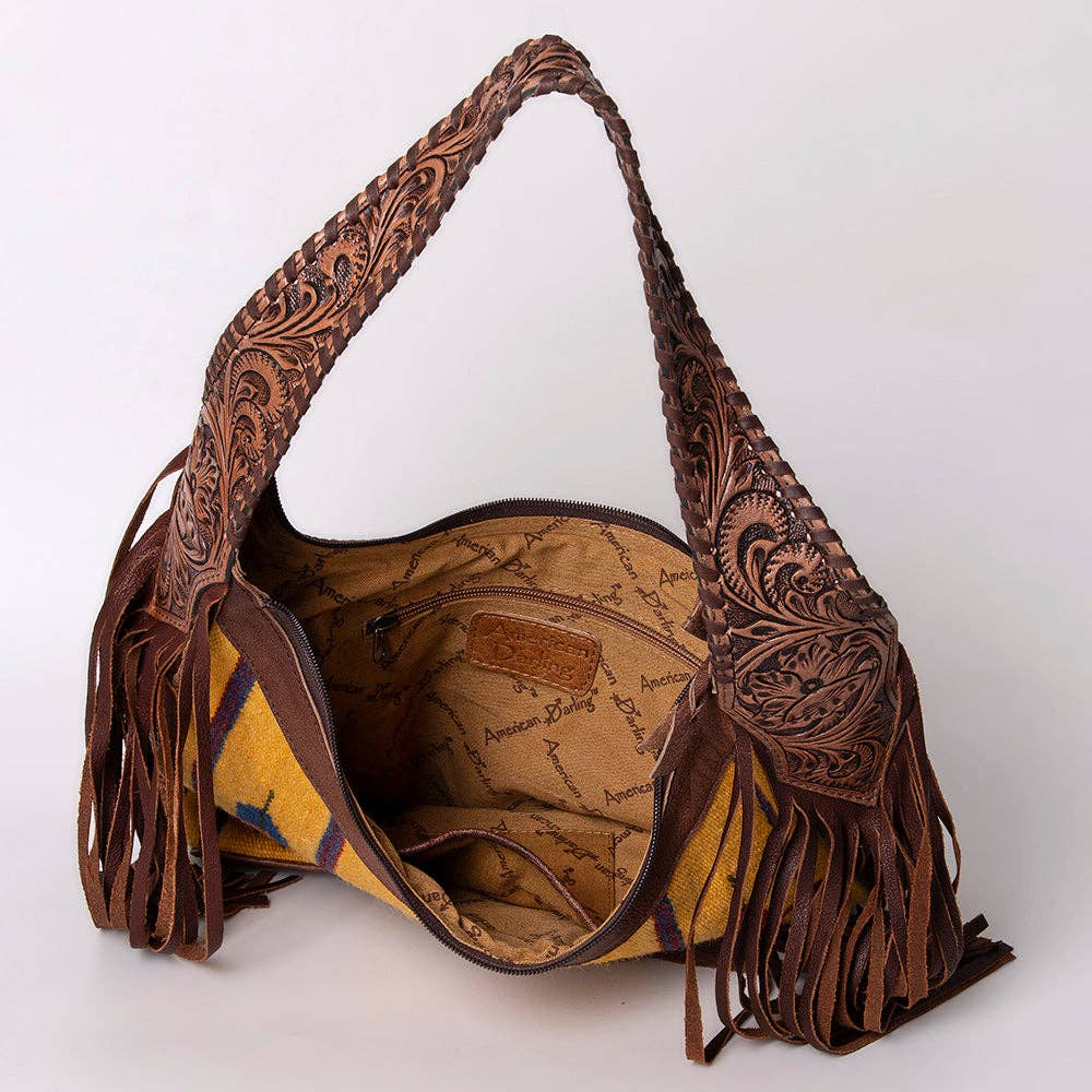 LC-ADBG803K Hobo Genuine Western Leather Women Bag